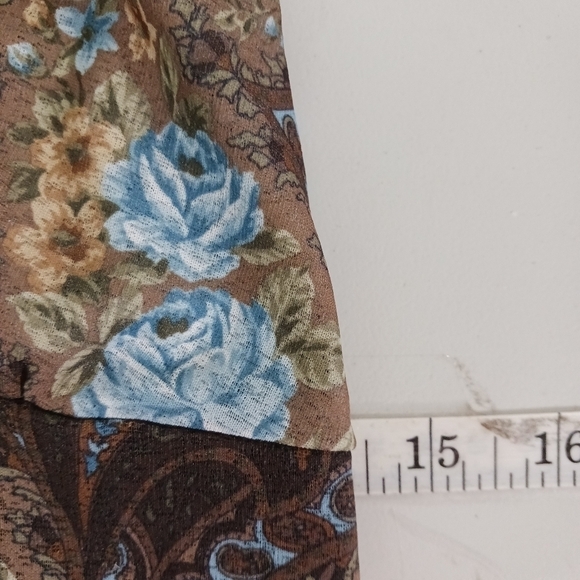 Y2K midi paisley floral dress - Picture 8 of 9